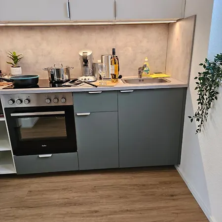 Lägenhet Scandi Flat Duesseldorf Airport & Messe