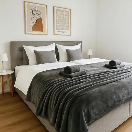 Apartment Scandi Flat Duesseldorf Airport & Messe *